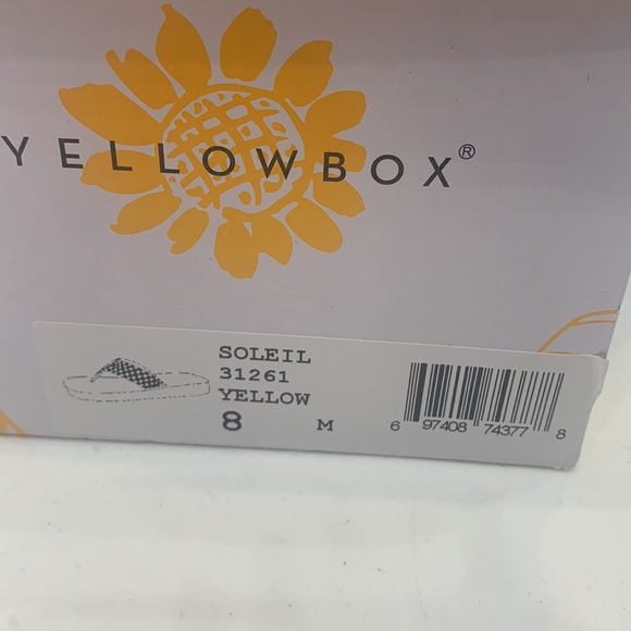 Yellow Box yellow flip flop - Picture 8 of 9